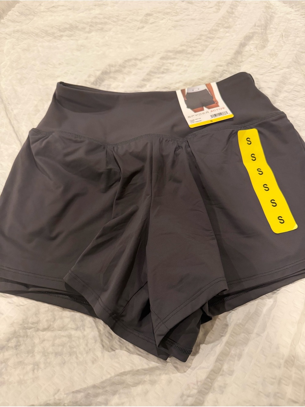 Spyder Women's Gray Athletic Shorts